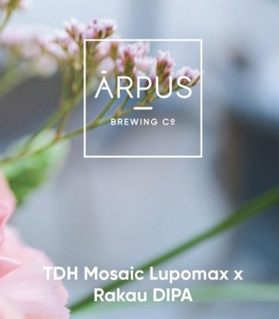 TDH Mosaic Lupomax x Rakau DIPA 7.8%, Ārpus Brewing Co., Latvia