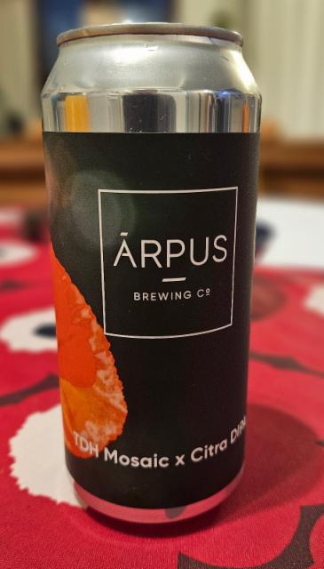 TDH Mosaic x Citra DIPA 8.0%, Ārpus Brewing Co., Latvia
