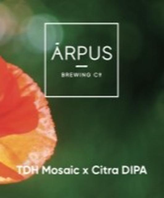 TDH Mosaic x Citra DIPA 8.0%, Ārpus Brewing Co., Latvia