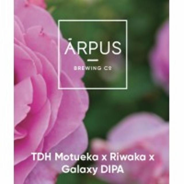 TDH Motueka X Riwaka X Galaxy DIPA 8.0%, Ārpus Brewing Co., Latvia