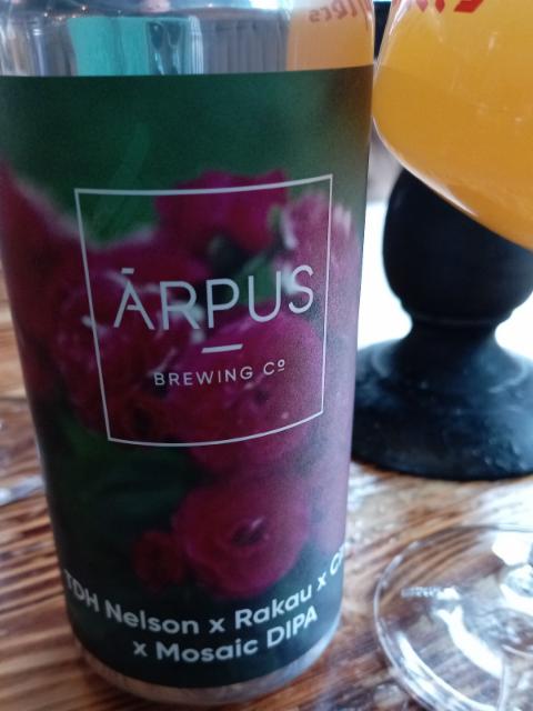 TDH Nelson x Rakau x Citra x Mosaic DIPA 8.0%, Ārpus Brewing Co., Latvia