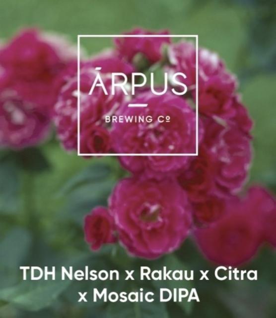 TDH Nelson x Rakau x Citra x Mosaic DIPA 8.0%, Ārpus Brewing Co., Latvia