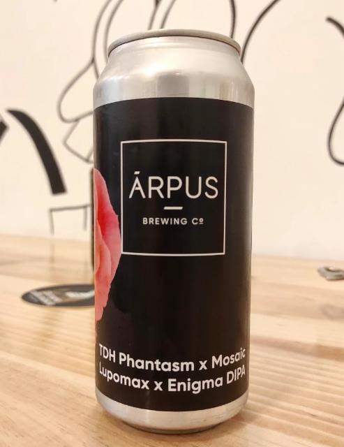 tdh phantasm x mosaic lupomax x enigma dipa 7.8%, Ārpus Brewing Co., Latvia
