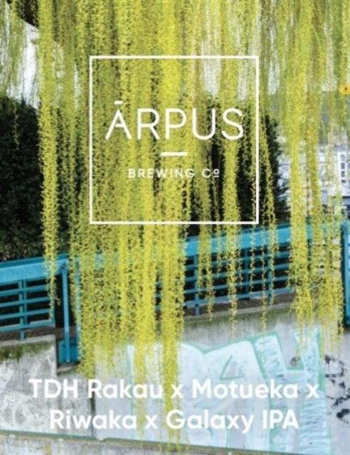 TDH Rakau x Motueka x Riwaka x Galaxy IPA 6.5%, Ārpus Brewing Co., Latvia