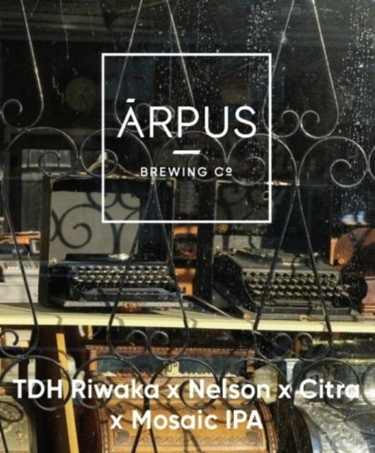 TDH Riwaka x Nelson x Citra x Mosaic IPA 6.5%, Ārpus Brewing Co., Latvia
