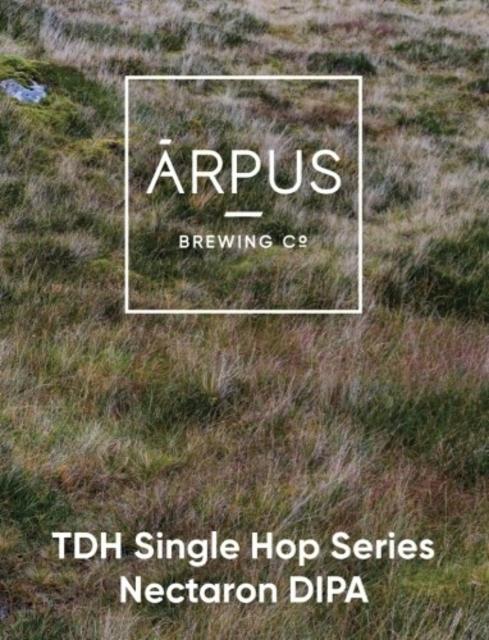 TDH Single Hop Series Nectaron DIPA 8.0%, Ārpus Brewing Co., Latvia