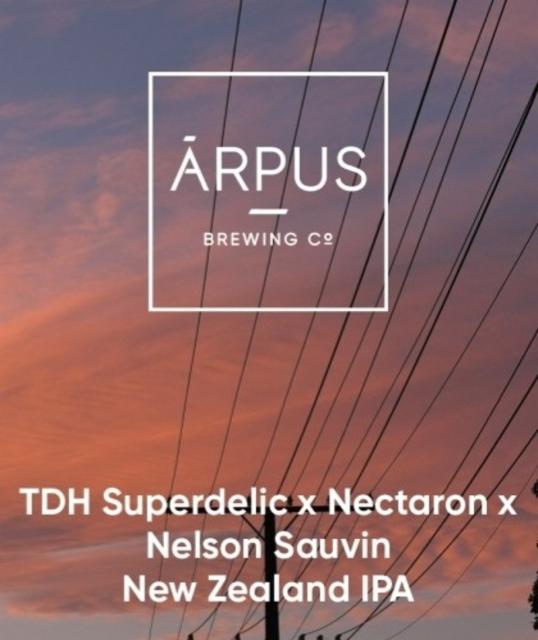 TDH Superdelic x Nectaron x Nelson Sauvin New Zealand IPA 7.0%, Ārpus Brewing Co., Latvia