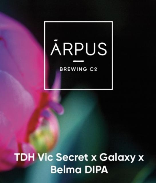 TDH Vic Secret x Galaxy x Belma DIPA 8.0%, Ārpus Brewing Co., Latvia