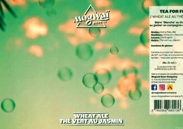 Tea For Fizz 5.7%, Mogwaï Beer Company, France