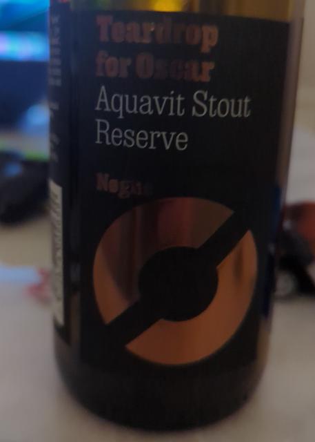 Teardrop for Oscar 14.0%, Nøgne Ø, Norway