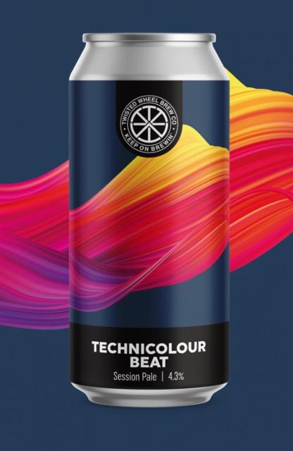 Technicolour Beat 4.3%, Twisted Wheel Brew Co., England