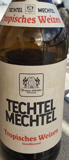 Techtel Mechtel Tropisches Weizen 5.2%, Schäffler Bräu, Germany