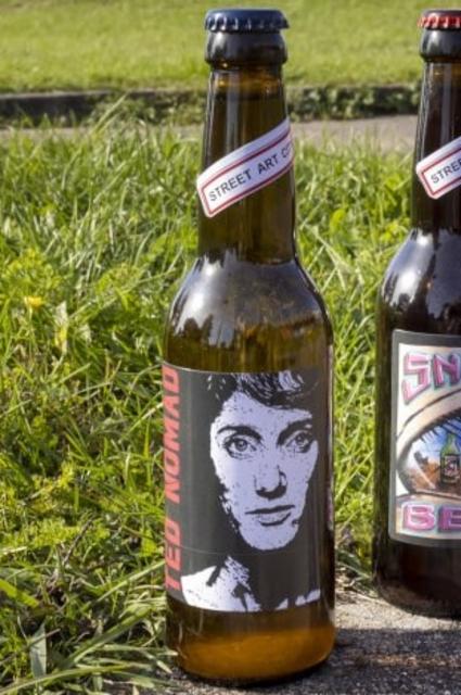 Street Art City - Ted Nomad 4.5%, Brasserie Bos, France