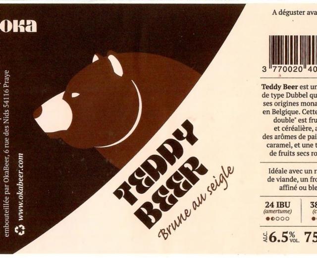 Teddy Bear 6.5%, Brasserie Okabeer, France