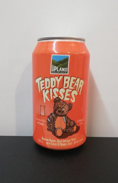 Bourbon Barrel Teddy Bear Kisses cacao and orange zest 11.0%, Upland Brewing Company, United States