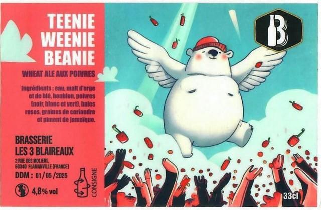 Teenie Weenie Beanie Aux Poivres, Les 3 Blaireaux