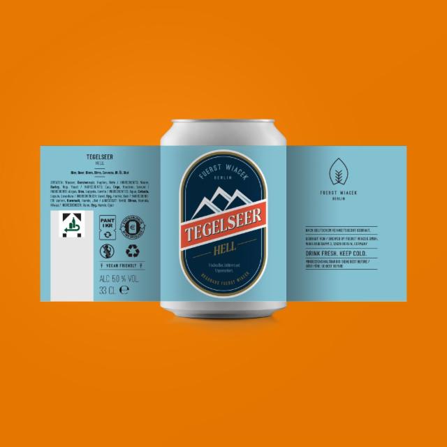 Tegelseer Hell 5.0%, Fuerst Wiacek Berlin, Germany