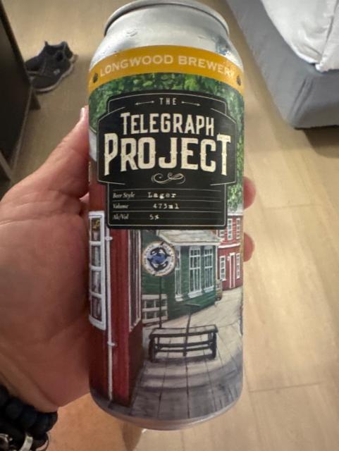 Telegraph Project lager, Longwood Brewery