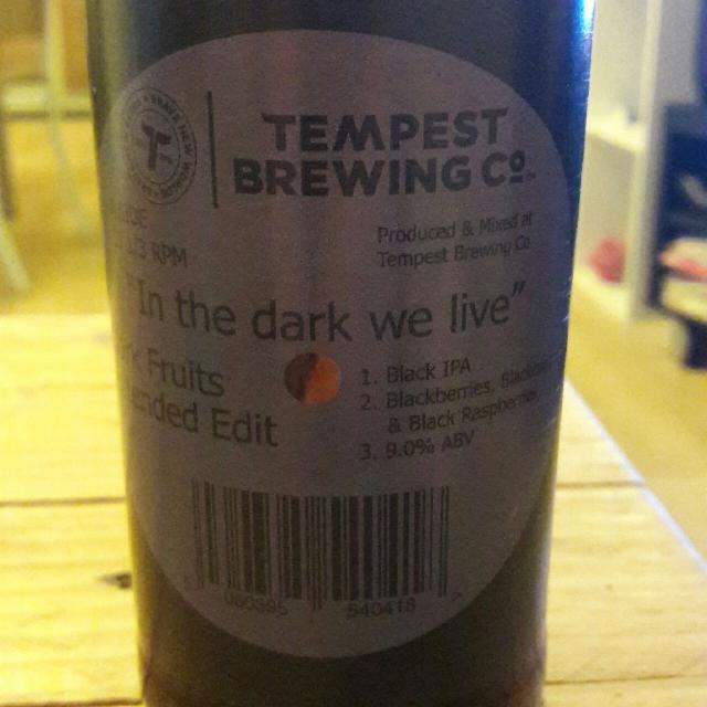 Tempest 9.0%, Amsterdam Brewing Company, Canada
