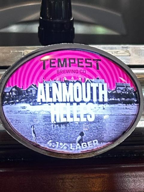 Tempest Alnmouth Hells 4.1%, Tempest Brewing Co, Scotland
