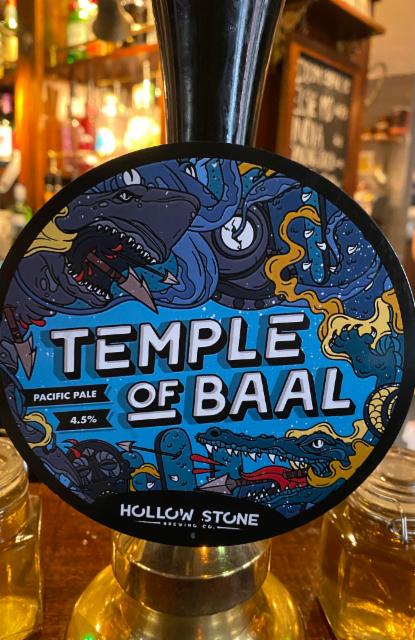 Temple of Baal 4.8%, Hollow Stone Brewing Company, England