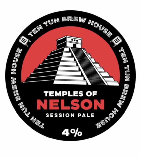 Temples of Nelson 4.0%, Ten Tun Brewhouse, United Kingdom