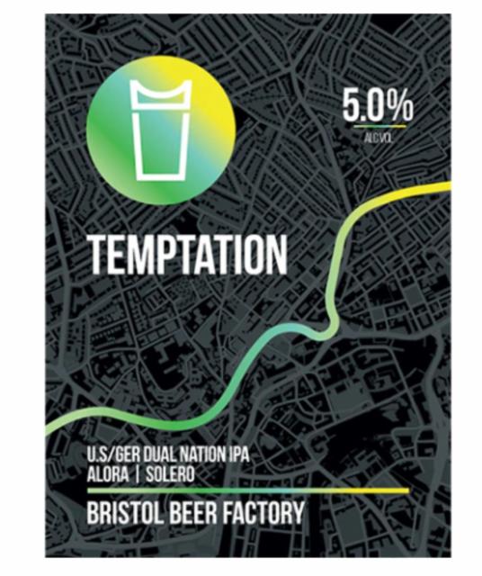 Temptation 5.0%, Bristol Beer Factory, England
