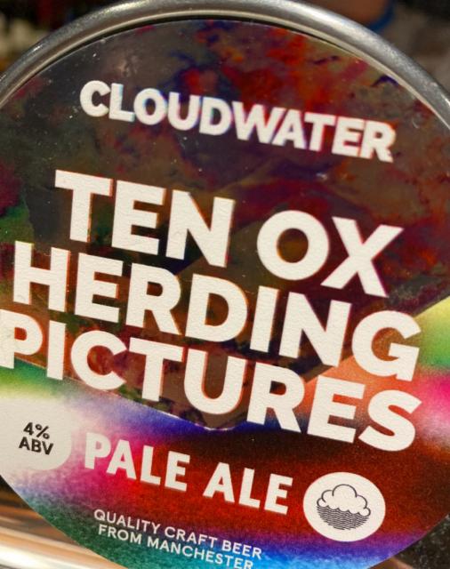 Ten Ox Herding Pictures 4.0%, Cloudwater Brew Co., England