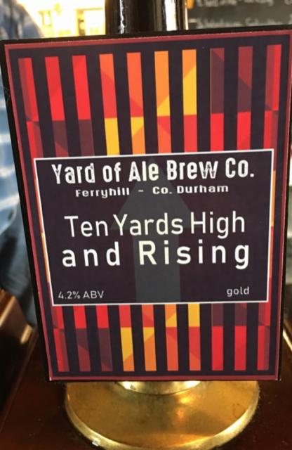 Ten Yards High And Rising 4.2%, Yard Of Ale Brew Co., England