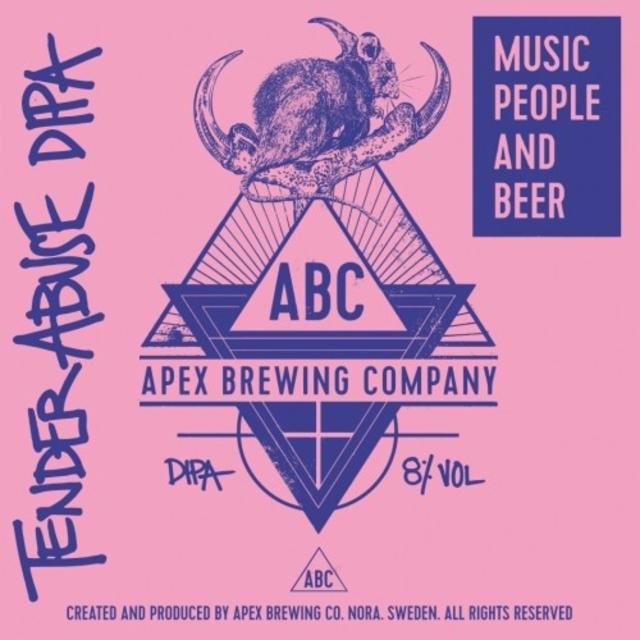 Tender Abuse DIPA 8.0%, Apex Brewing Company, Sweden