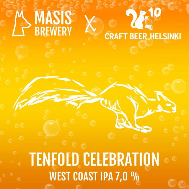 Tenfold Celebration 7.0%, Masis Brewery, Finland