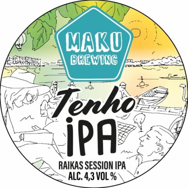 Tenho Session IPA 4.3%, Maku Brewing, Finland