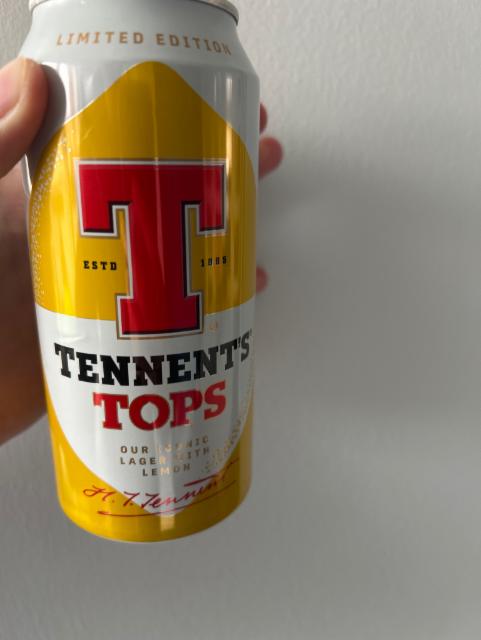 Tennents top 3.4%, Tennent Caledonian Brewery, Scotland