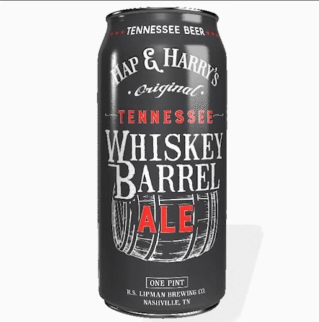 tennessee whiskey barrel ale 6.5%, Hap & Harry's Tennessee Beer, United States