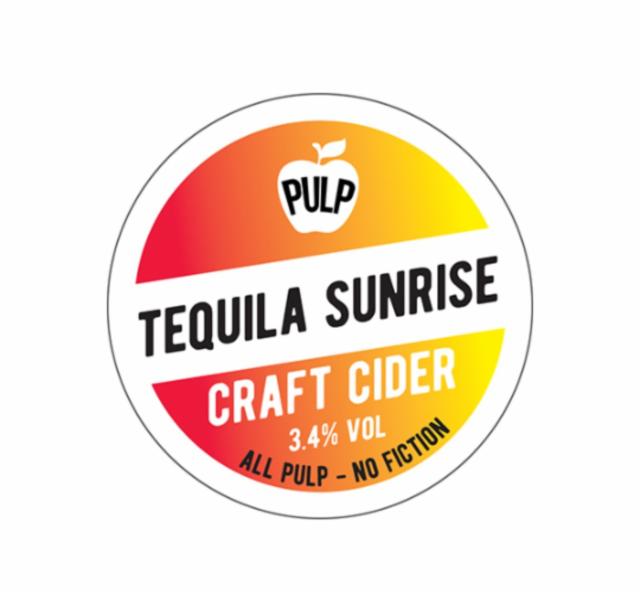 Tequila Sunrise 3.4%, Pulp, England