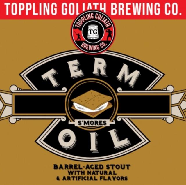 Term Oil S'mores 13.8%, Toppling Goliath Brewing Co., United States