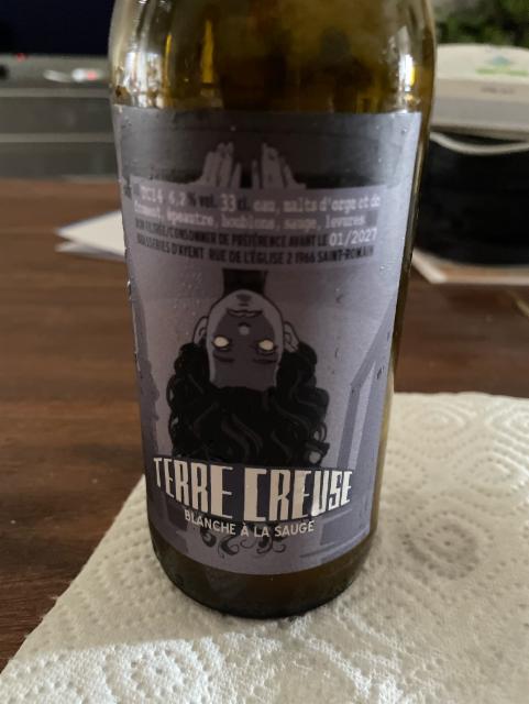 Terre creuse 6.2%, Brasseries d'Ayent, Switzerland