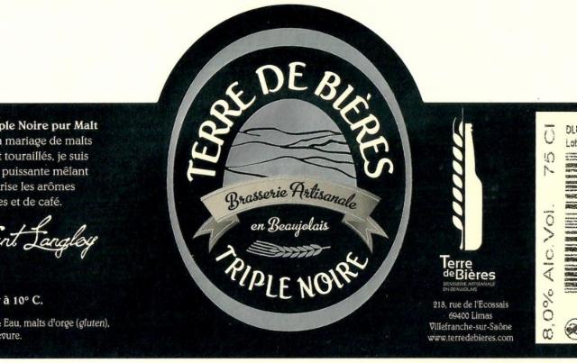 Terre De Bières Triple Noire, Terre De Bières