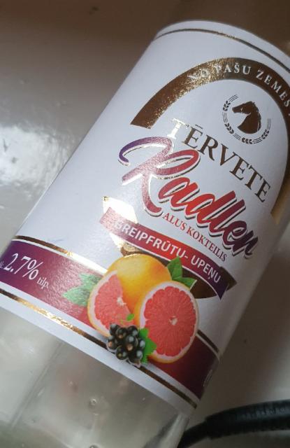 Tervete Greipfrutu-upenu radler 2.7%, Tērvetes Alus, Latvia