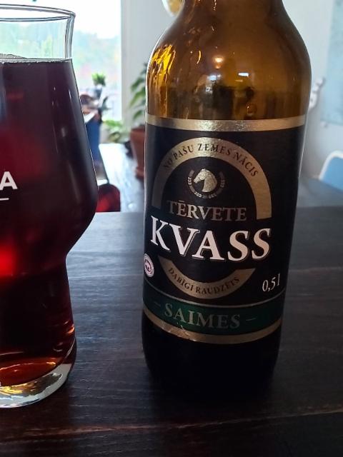 Tervete Kvass Saimes 0.2%, Tērvetes Alus, Latvia