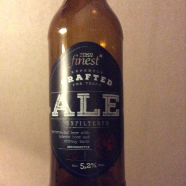 Tesco Finest Unfiltered Ale 5.2%, Tesco, England