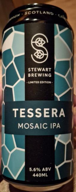 Tessera. Mosaic zIpa, Stewart Brewing