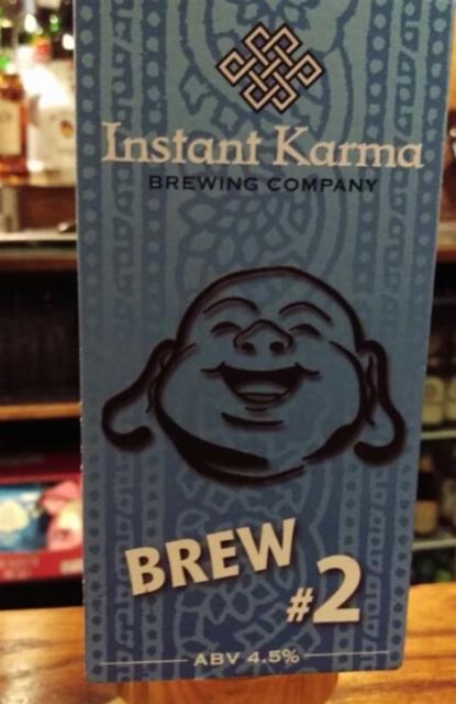Test Brew Number Two 4.2%, Instant Karma Brewing Co Ltd, England