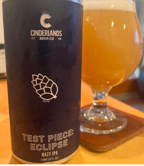 Test piece: eclipse, Cinderlands Beer Co