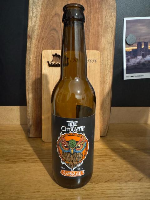 Tête de Chouette Ambrée, La Brasserie Cotentine