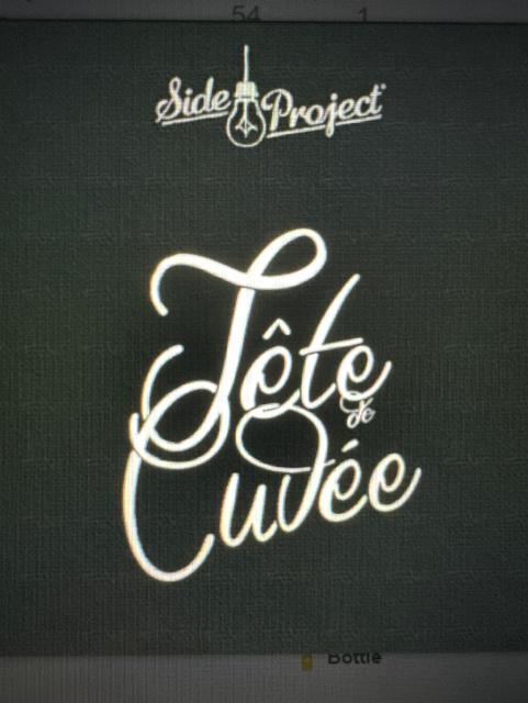 Tete de Cuvee - Vintage 2022 7.0%, Side Project Brewing, United States