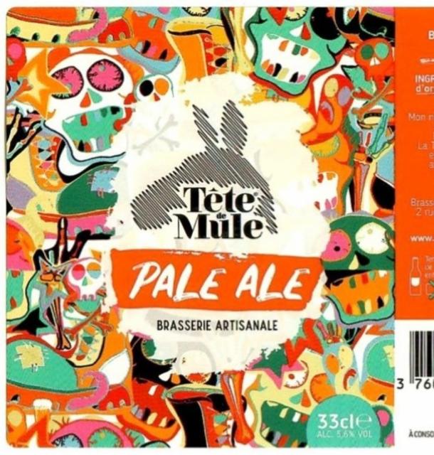 Tête De Mule Pale Ale 5.6%, Brasserie Du Marais Poitevin (Tête De Mule), France