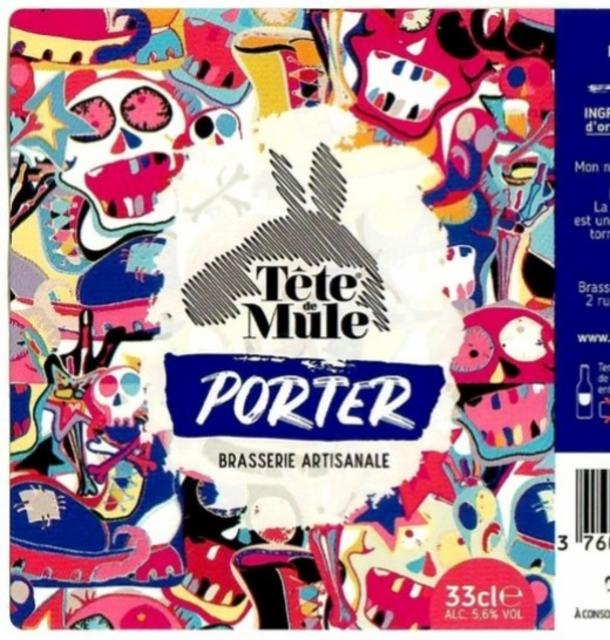 Tête De Mule Porter 5.6%, Brasserie Du Marais Poitevin (Tête De Mule), France