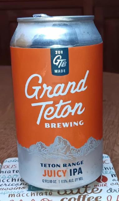 teton range juicy, Grand Teton Brewing Co.