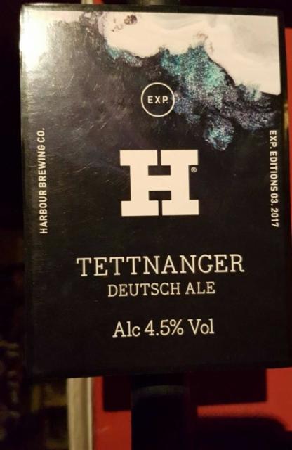 Tettnanger 4.5%, Harbour Brewing Company, England